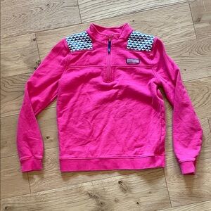 Girls sz L (14) Vineyard Vines Pink Pullover